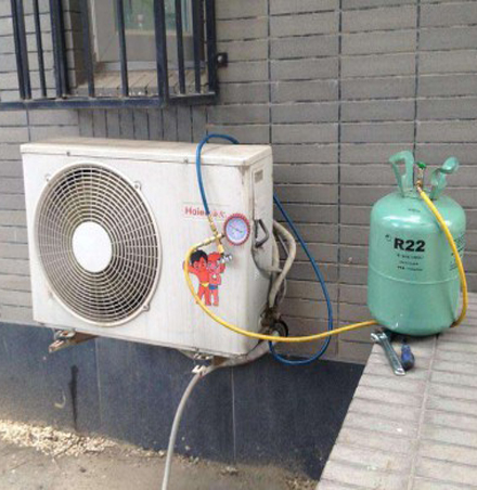 龙口空调加氟